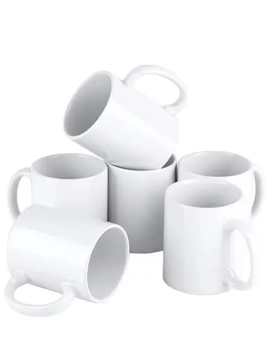 Sublimation AAA White Mug-(Pack of 36) TechBalaG